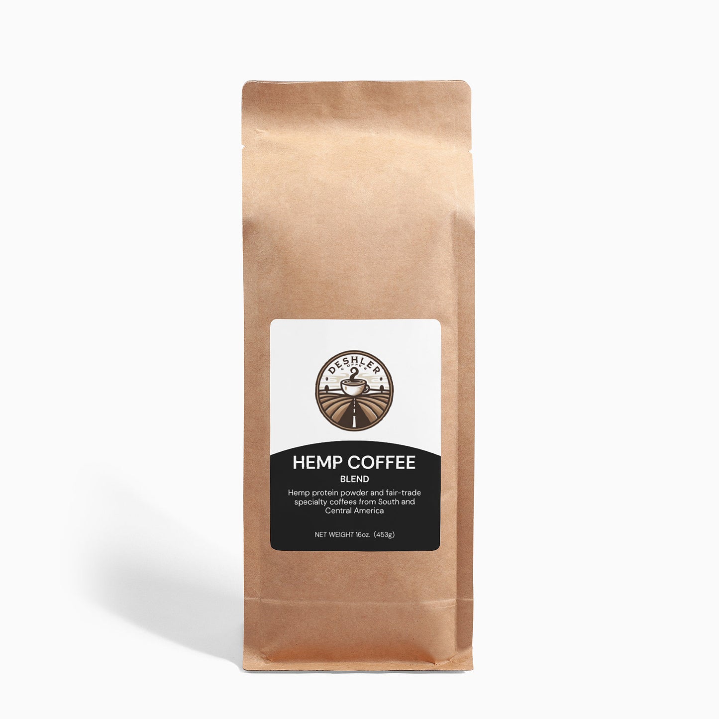 Hemp Coffee Blend - Medium Roast 16oz