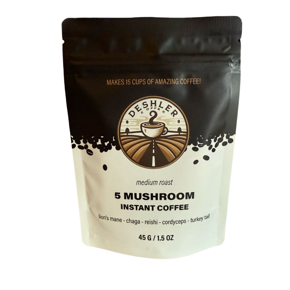 Mushroom Instant Coffee - 5 Mushroom Blend