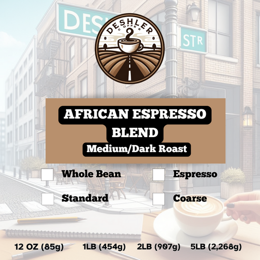 African Espresso Blend – Premium African Coffee Beans